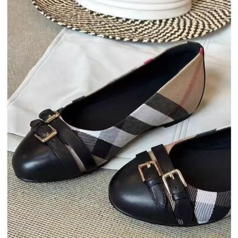 Women'S Fashion Shoes - Sepatu Wanita Gaya Retro Prancis 2026