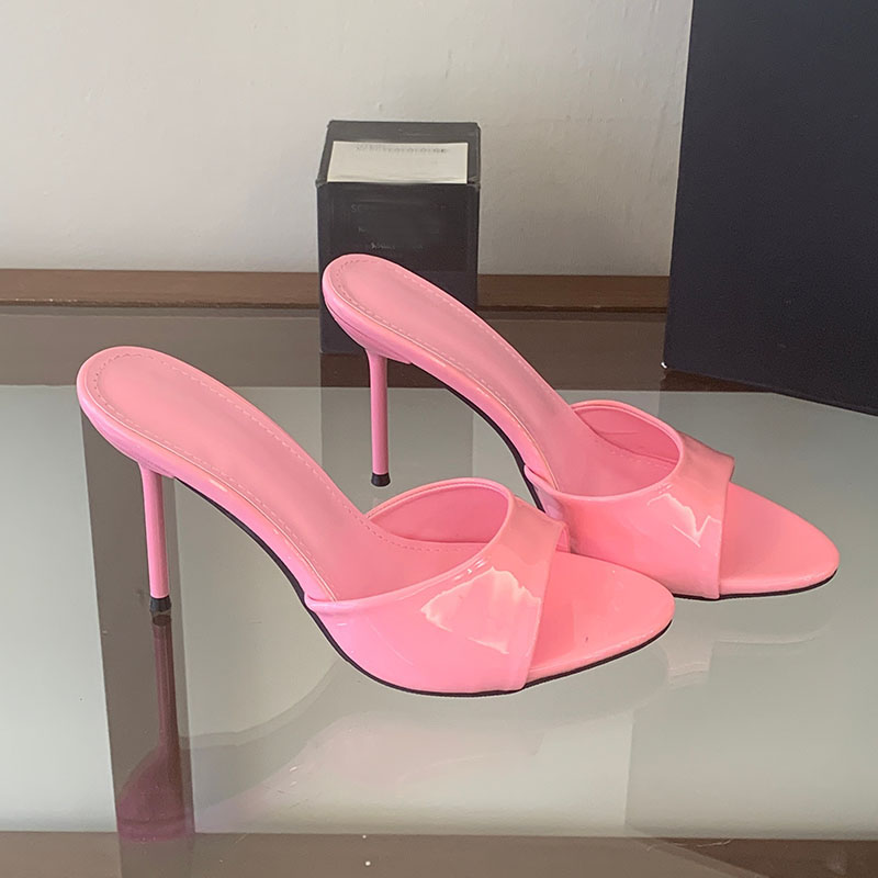 Women'S Fashion Korea - Sandal Pumps Pink Fashion Open Toe