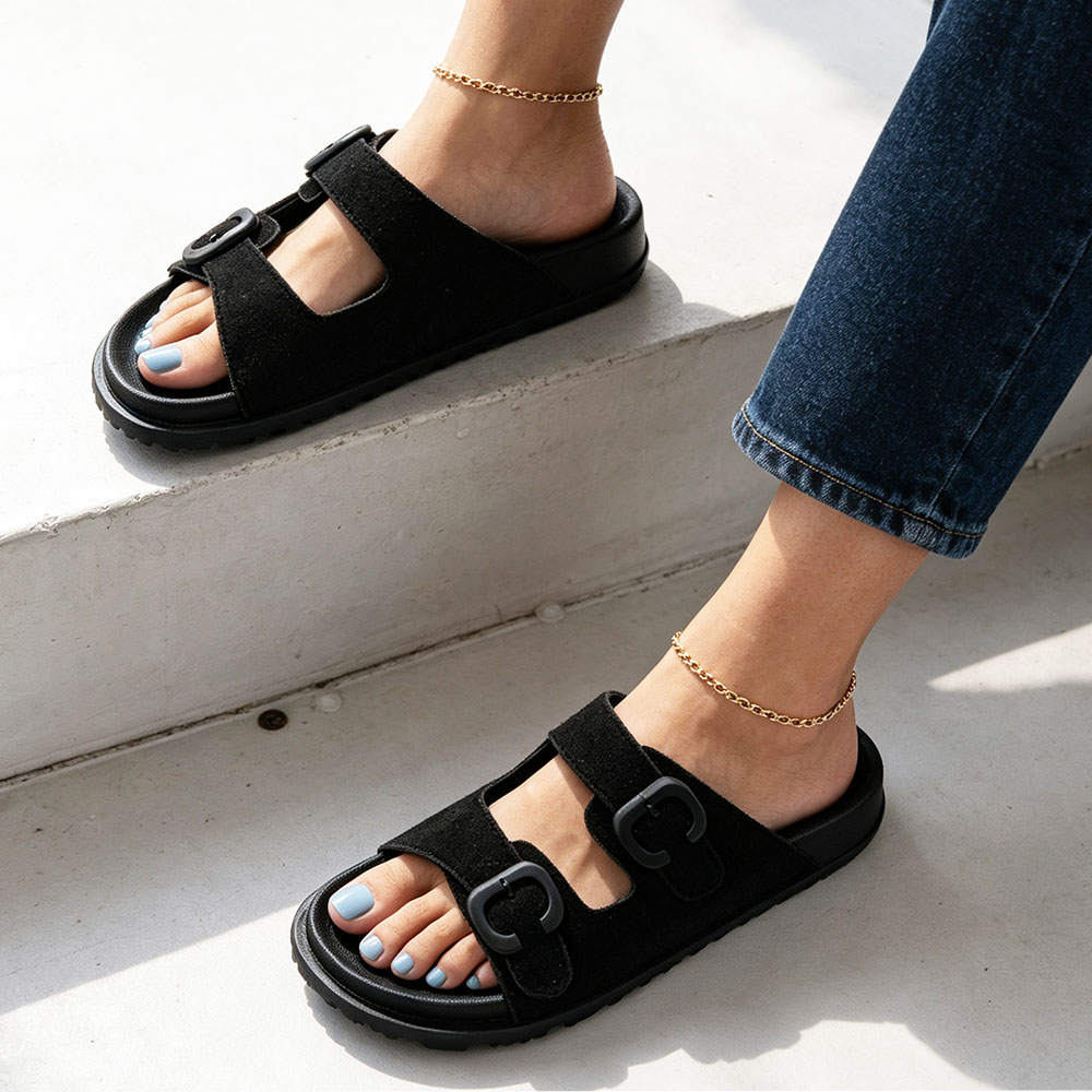 Sandal Selop Wanita Ukuran Bes - Women'S Fashion Korea ulasan dan harga