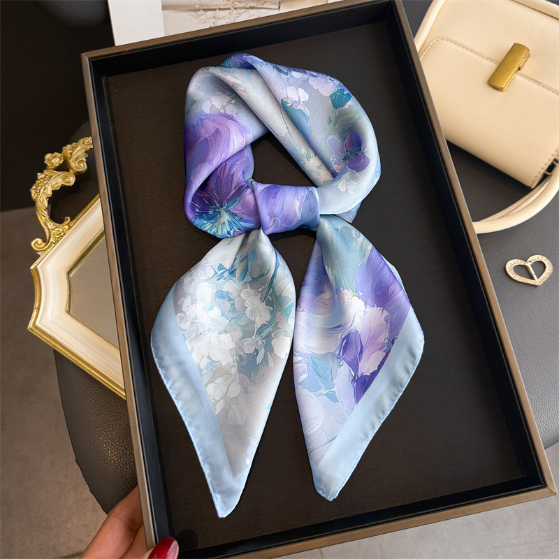 Kerudung Segi Empat Sutra Moti - Women Fashion Necktie ulasan dan harga