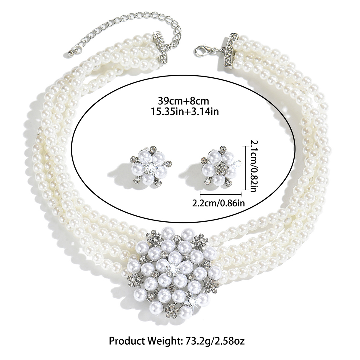 Set Perhiasan Wanita 2-Pcs Mut - Women Fashion Photoshoot ulasan dan harga