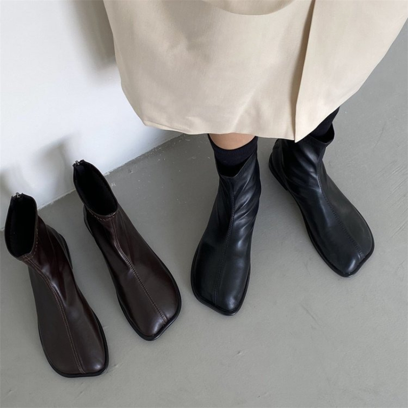 Sepatu Bot Wanita Musim Gugur  - Women'S Fashion Korea ulasan dan harga