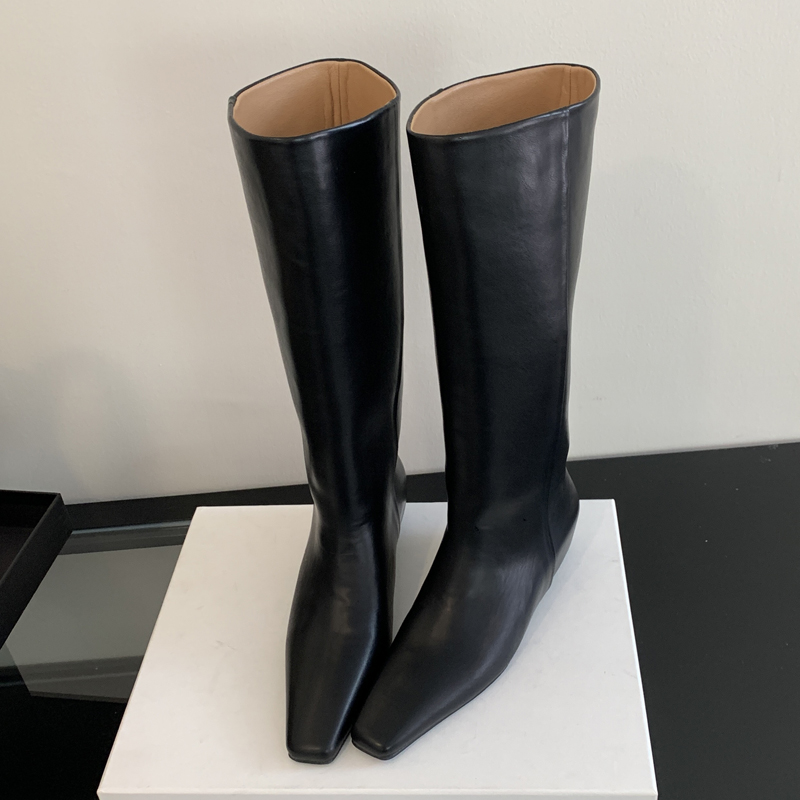 Eilyken Sepatu Bot Setinggi Lu - Women'S Fashion Knee High Boots ulasan dan harga