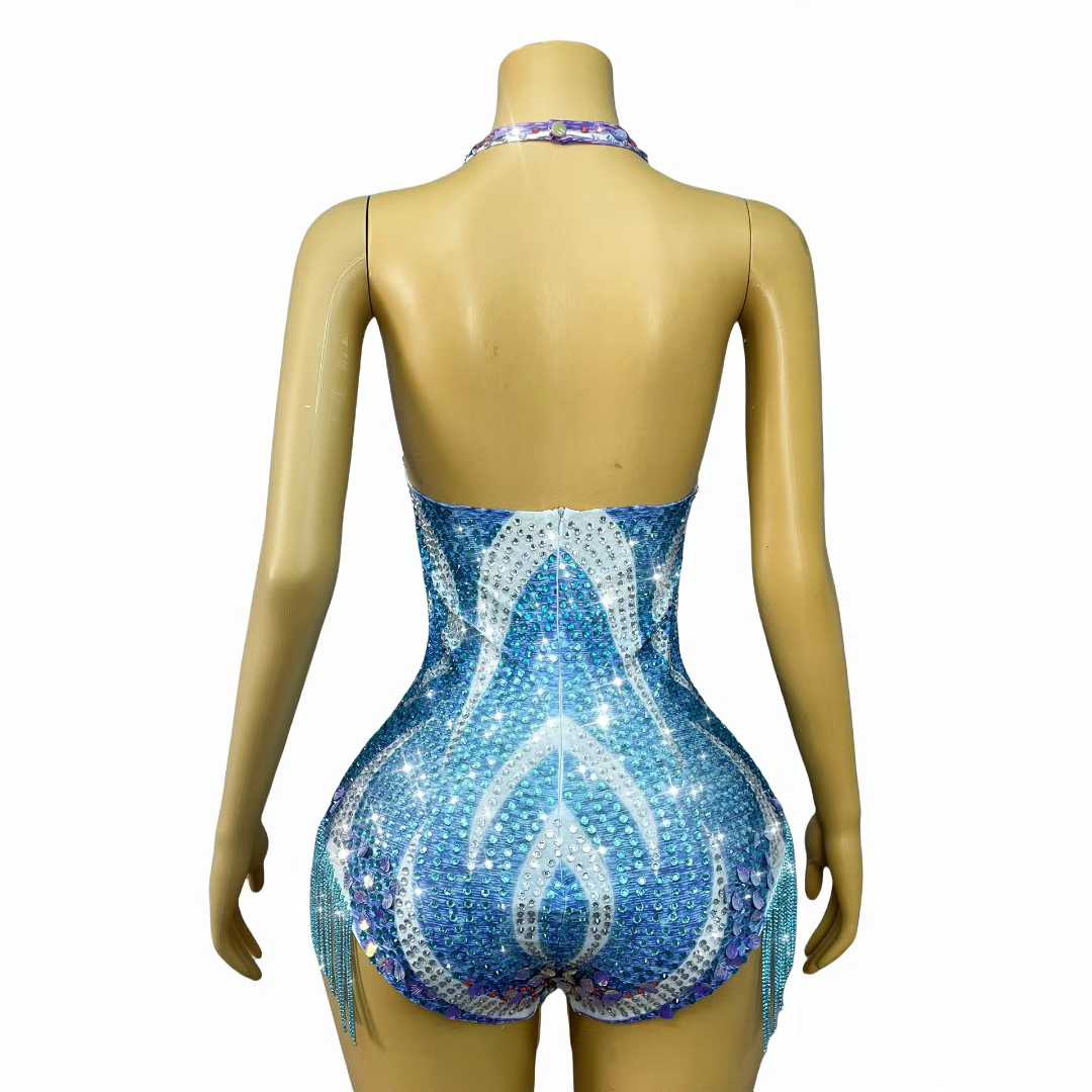 Bodysuit Wanita V-neck dengan  - Women Fashion Photoshoot ulasan dan harga