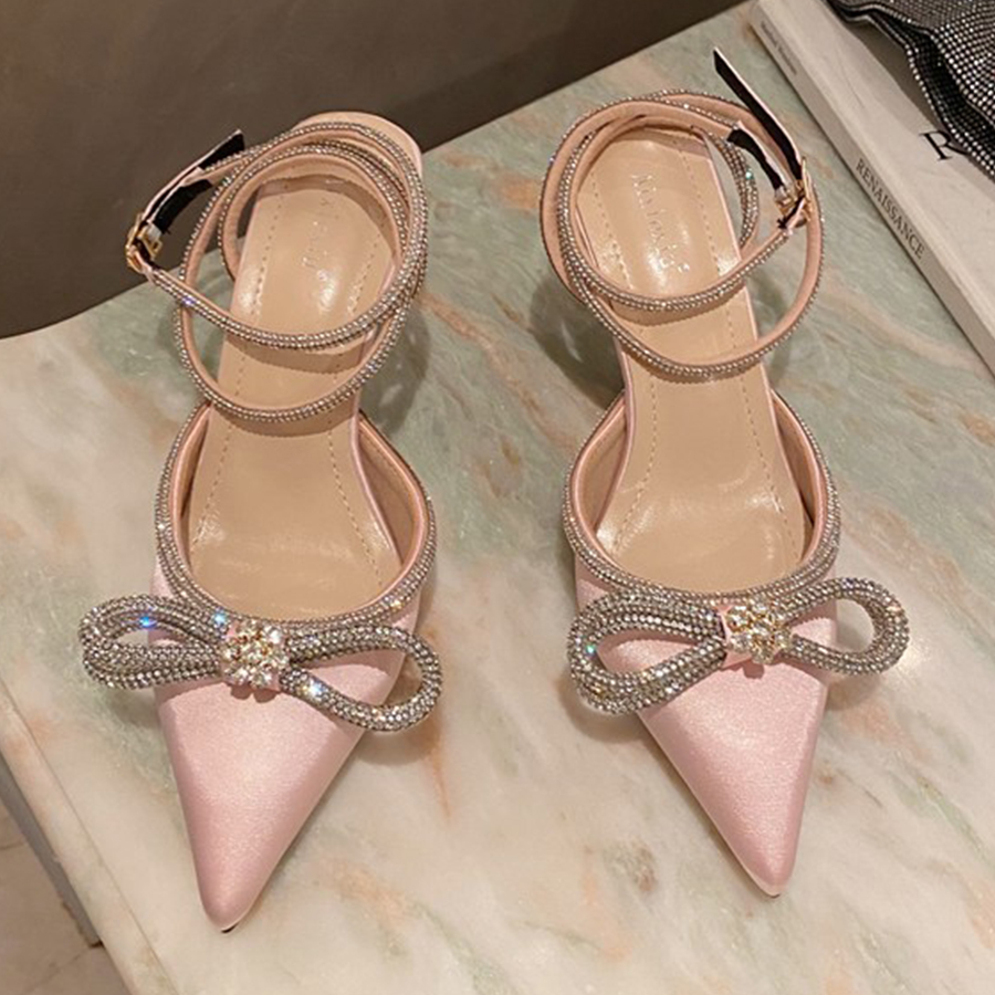 Sandal Wanita Berhias Berlian  - Women'S Fashion Korea ulasan dan harga