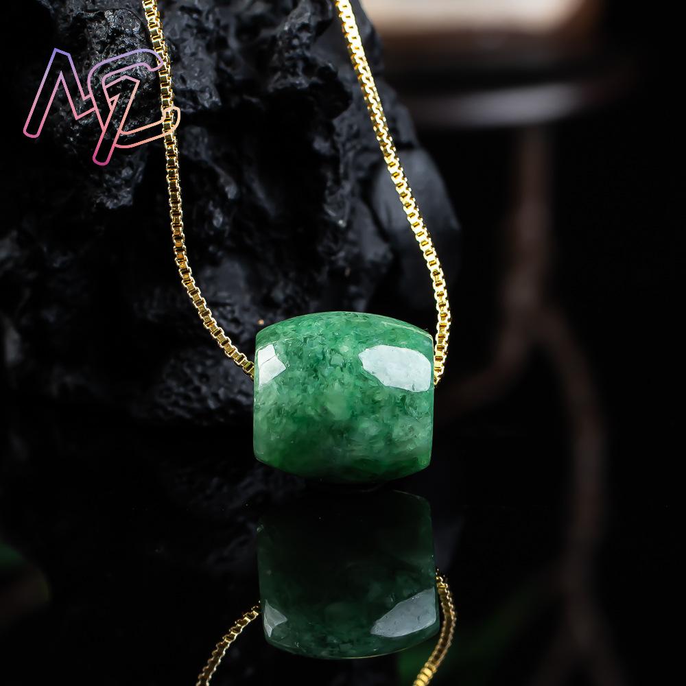 Liontin Manik Giok Asli Alami  - Women'S Fashion Jewellery ulasan dan harga