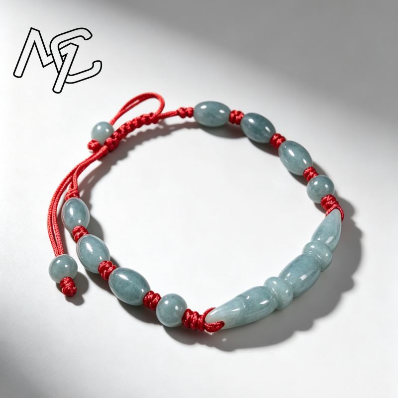 Manik-manik Batu Giok Biru Ala - Women'S Fashion Jewellery ulasan dan harga