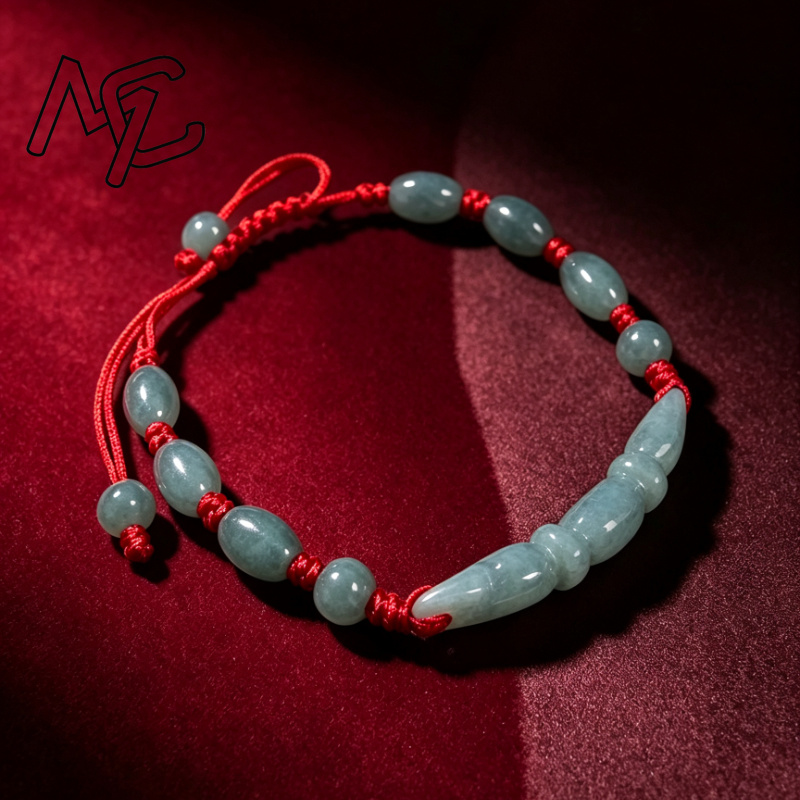 Manik-manik Batu Giok Biru Ala - Women'S Fashion Jewellery ulasan dan harga
